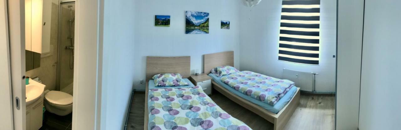 Ferienwohnung Villa Seeblick ボーデンスドルフ エクステリア 写真